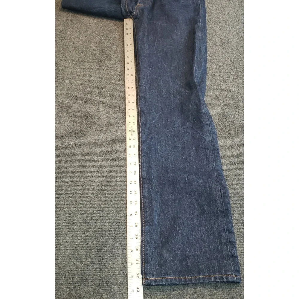 Levis 501 XX Denim Jeans Button Fly 32x32 (32x36tag)